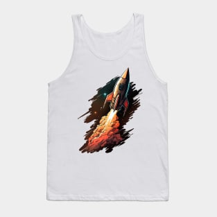 Retro Rocket Tank Top